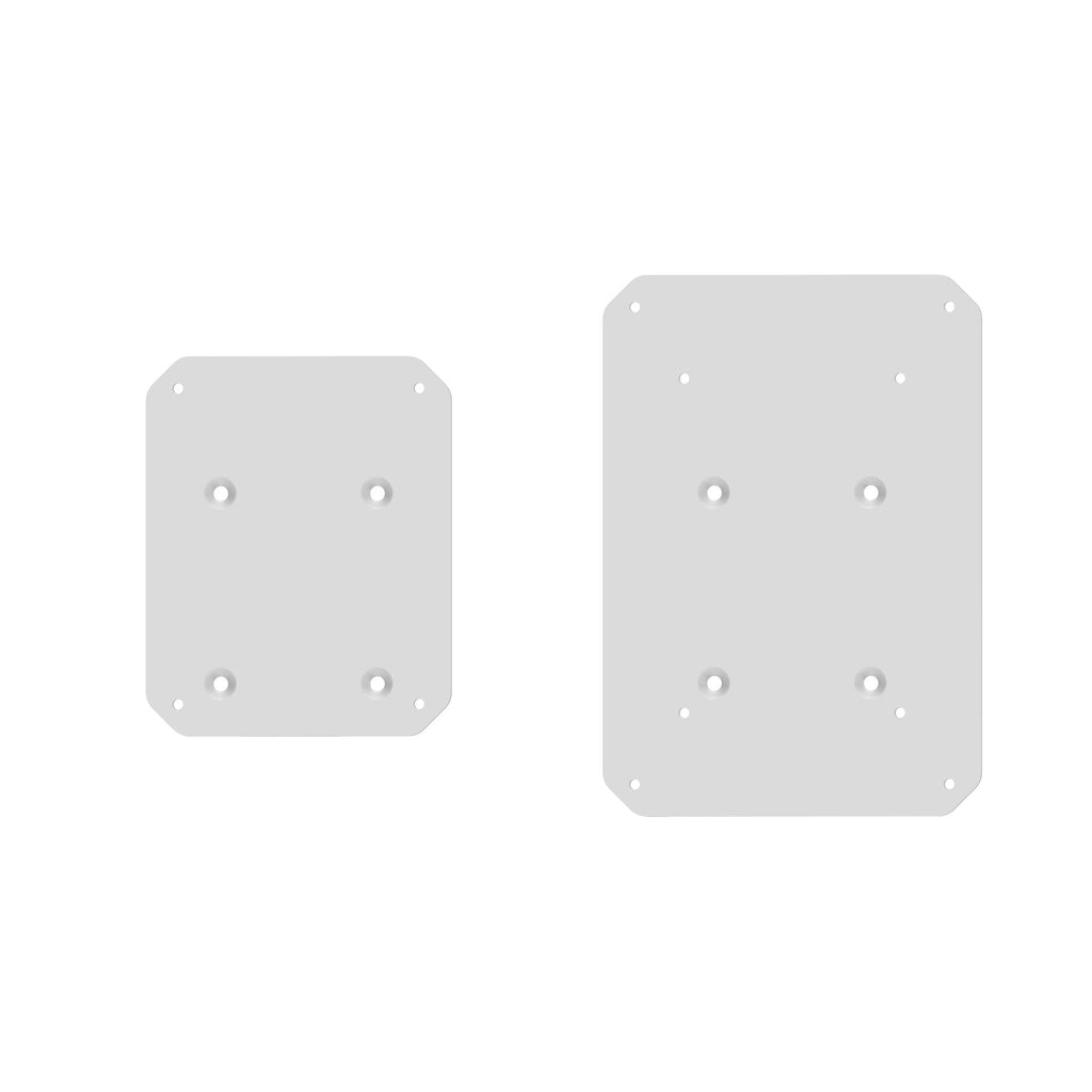 Kanto SX26W 26" Tall Fillable Speaker Stands with Isolation Feet - Pair, White