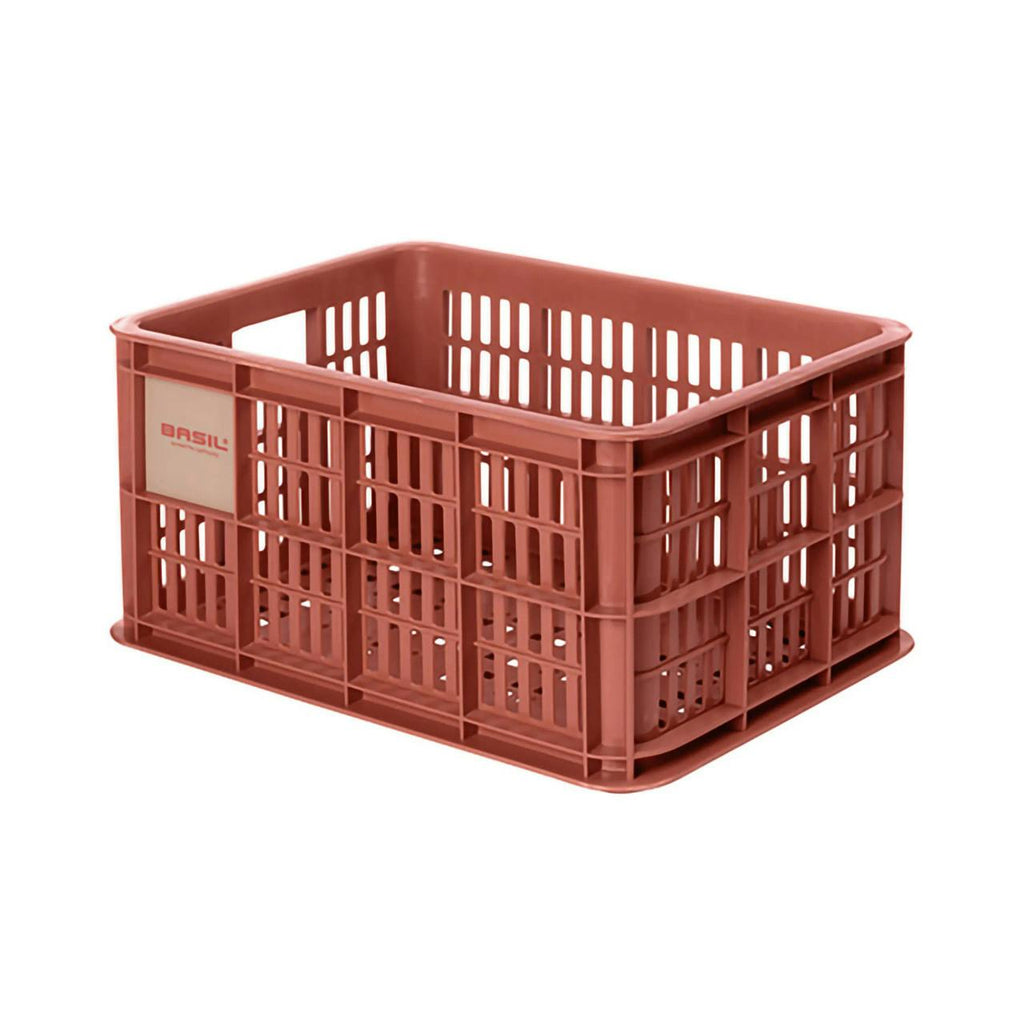 Bicycle Crate 1.5L Small Recycled Synthetic Terra Red