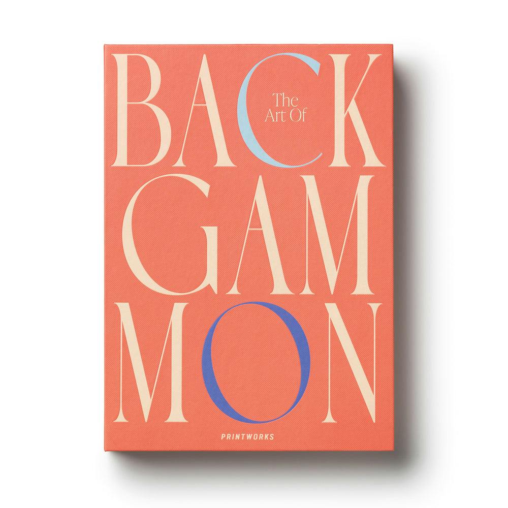 Printworks Classic Art of Backgammon-Red