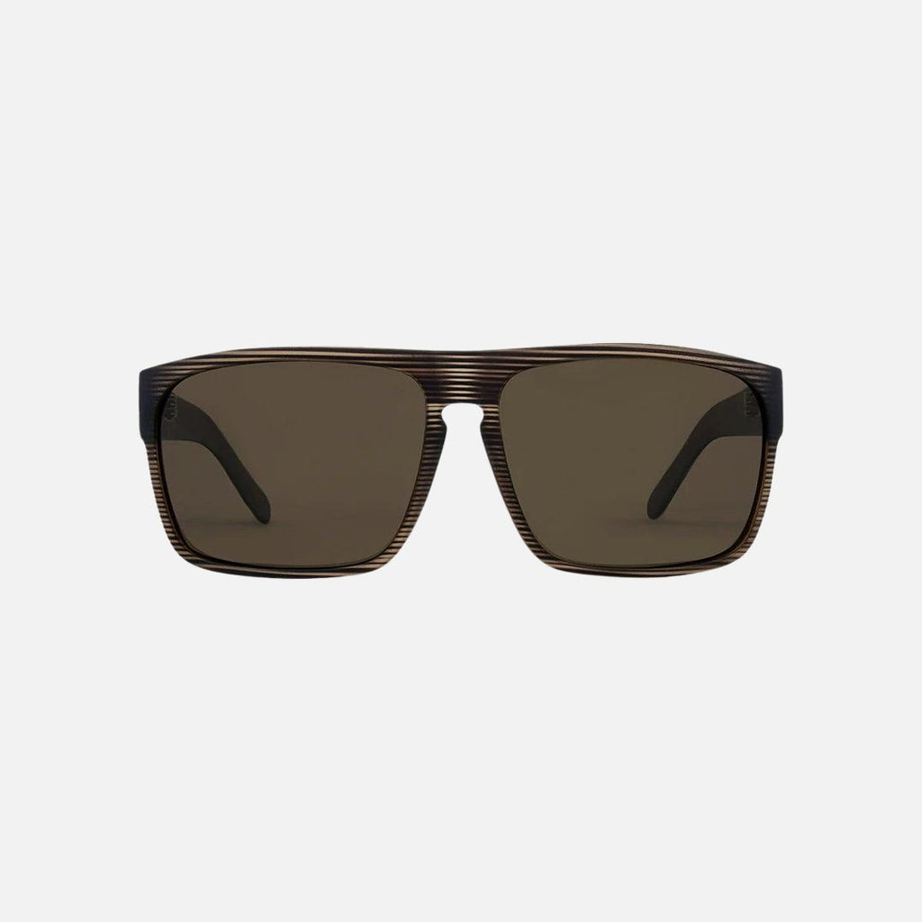 Vendetta - Matte Brown Translucent Streak Frame Brown Polarized Lens