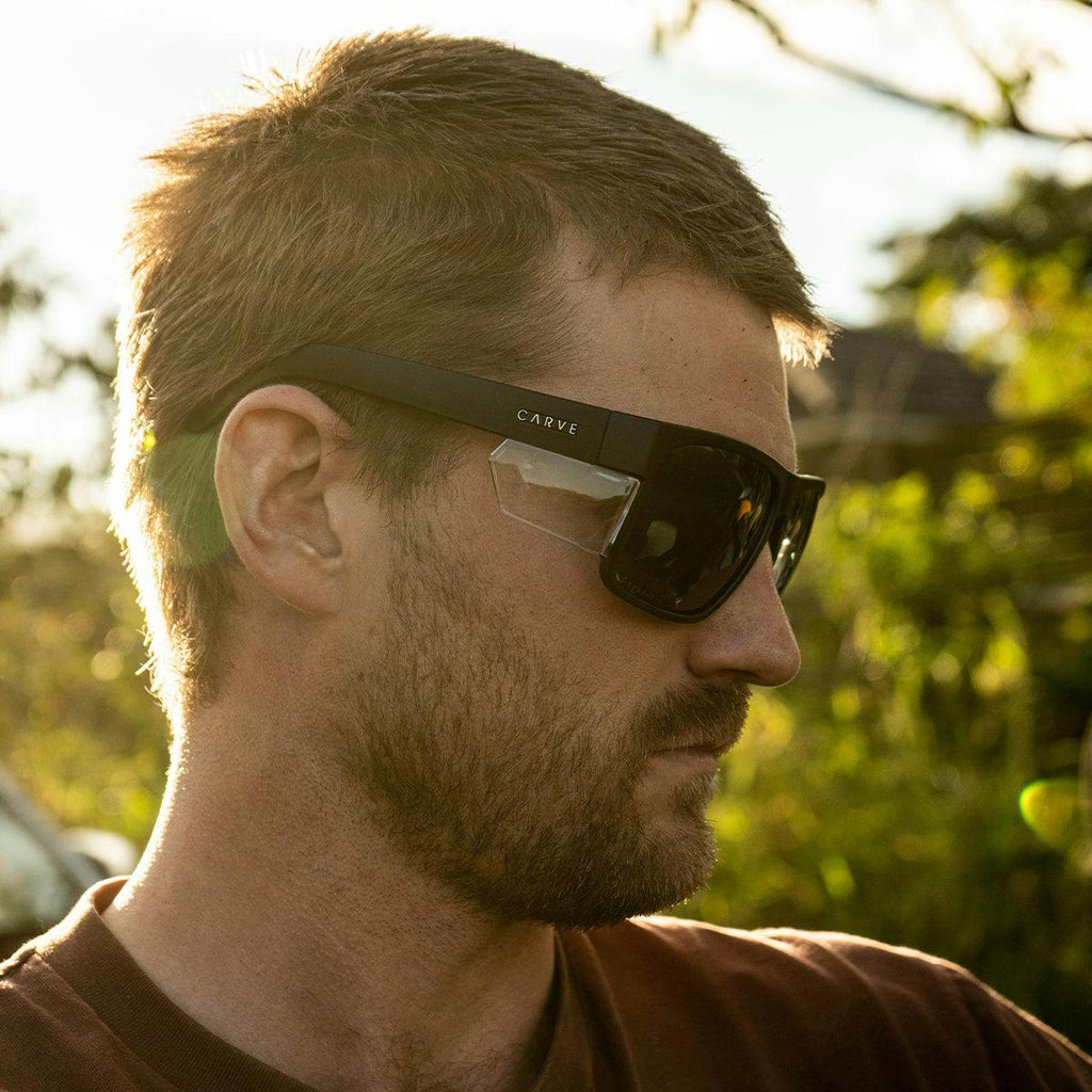 Vendetta - Safety Matt Black Frame - Grey Lens