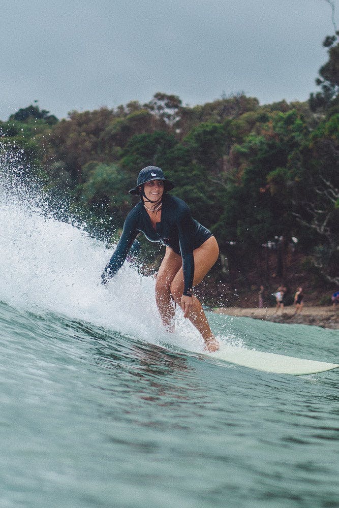 Black Wide Brim Surf Hat UPF 50+