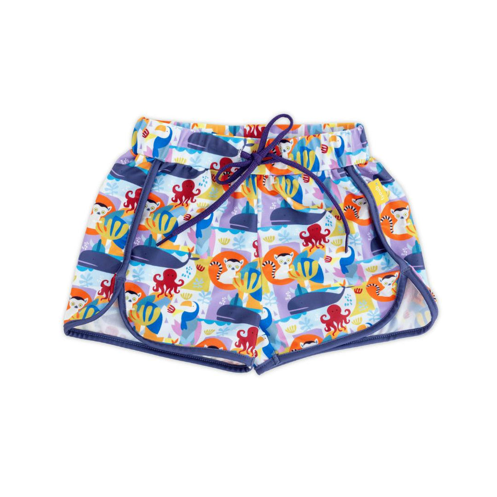 Tyoub Kids’ Mid-Length Swim Trunks Animal Spirit