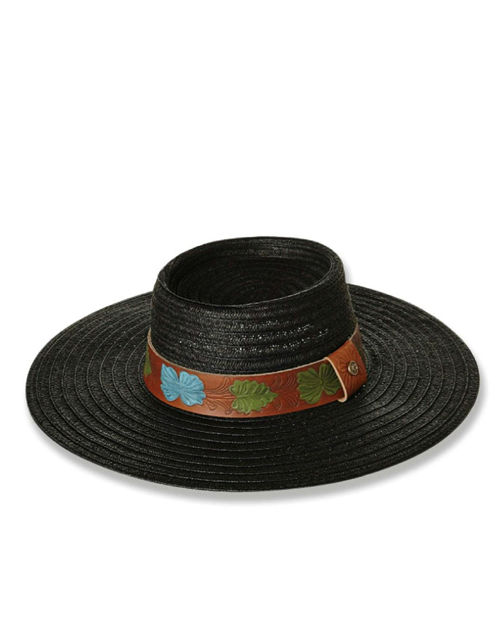 The Wanderer Black Straw Hat