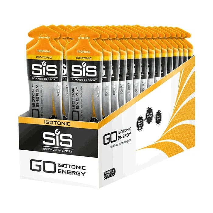GO Plus Isotonic Energy Gels 60ml 30 Pack Tropical