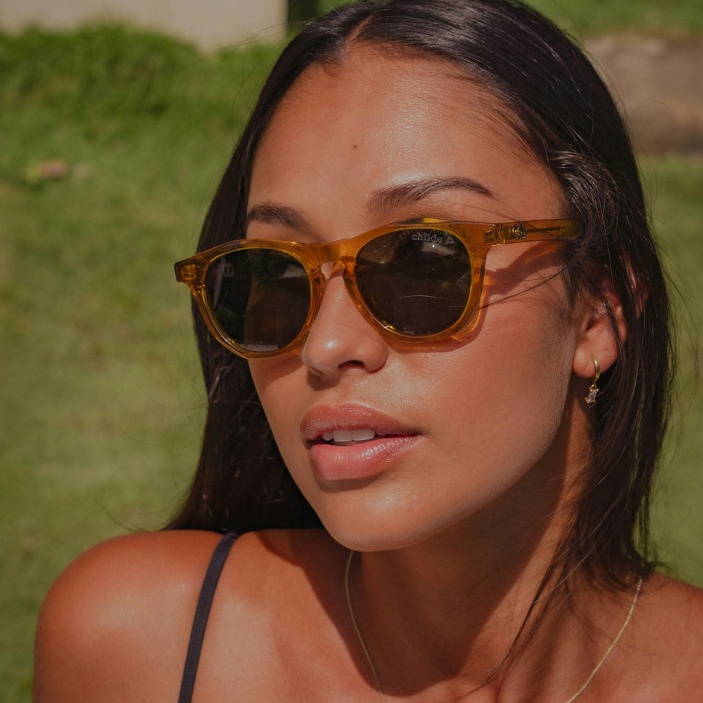VOCAL Translucent Honey | Green Polarised Bio Lens