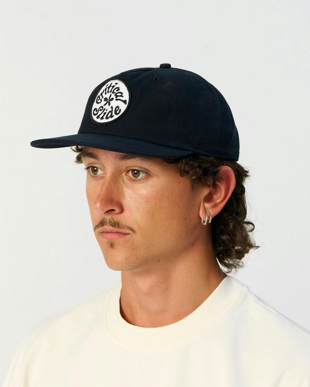 Spiral Patch Cap - Black