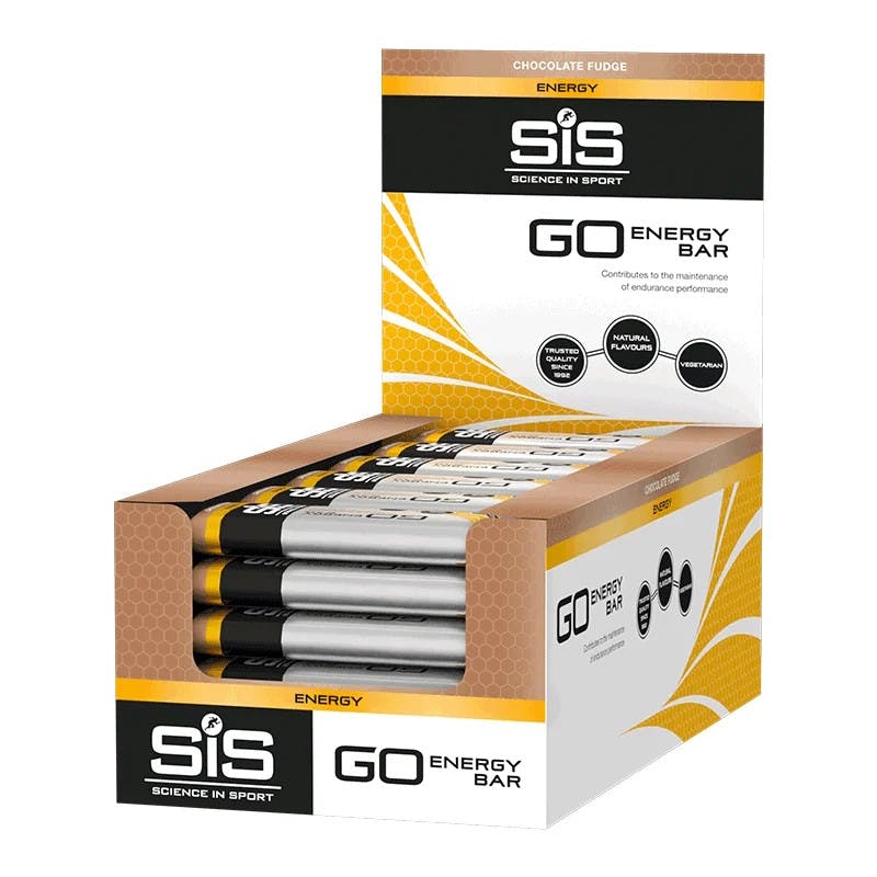GO Energy Mini Bar 40G 30 Pack Chocolate Fudge