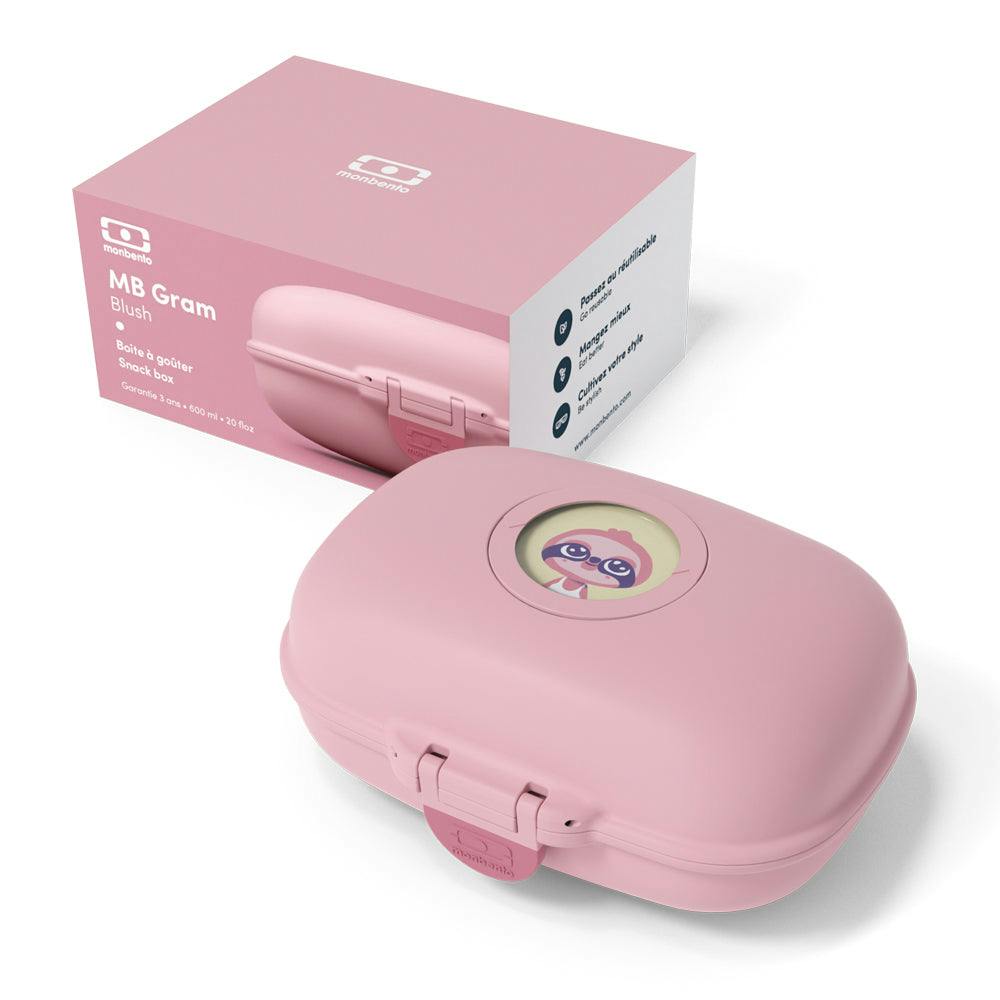 Monbento Mb Gram Kids Snack Box - Pink Blush
