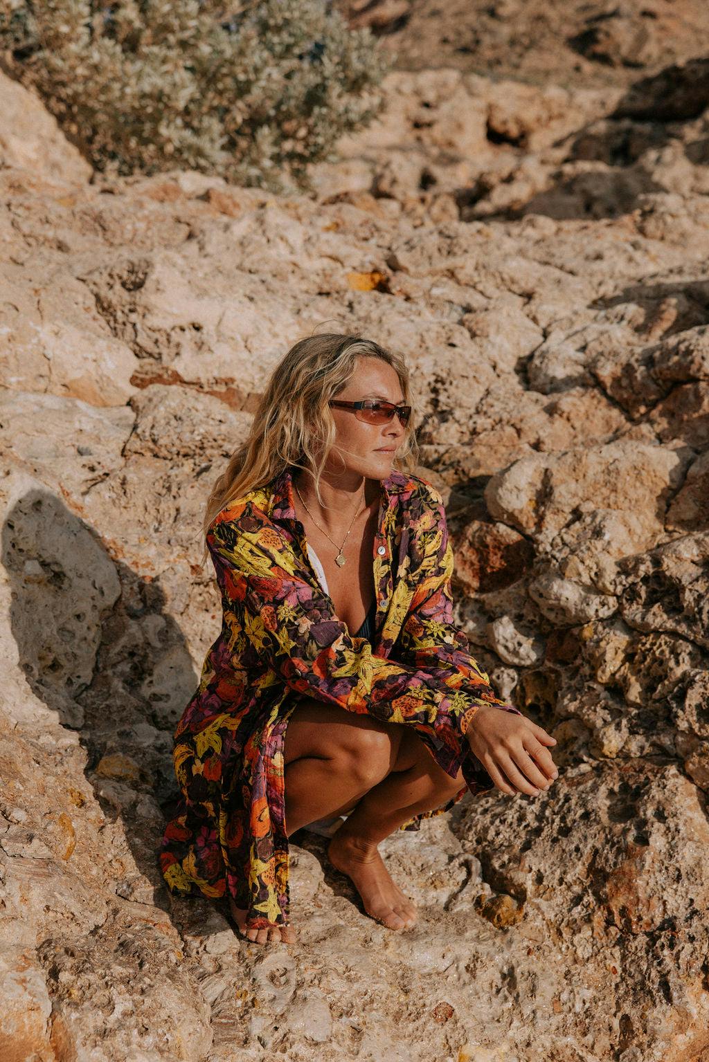Oversized Shirt in Fruity