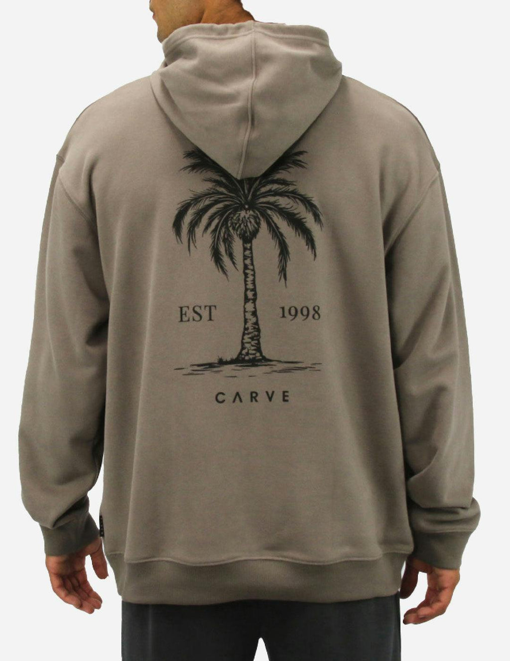ARECA - Men’s Pullover Hoodie French Terry - Driftwood