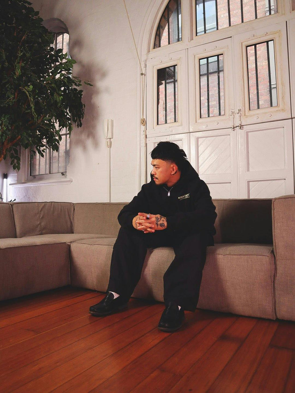 Pit Crew Cargo Pants - Black