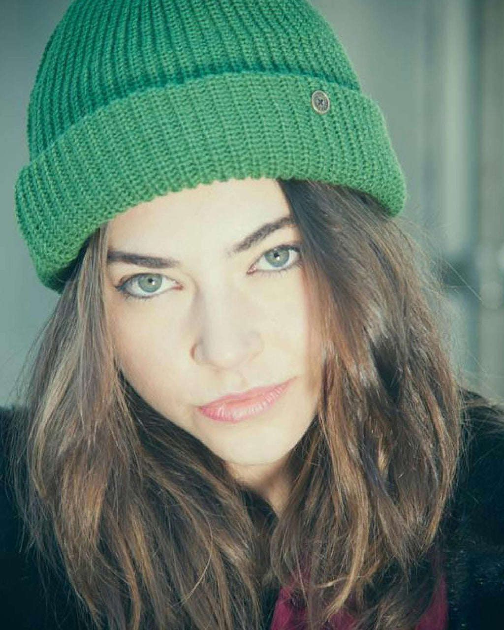 The Wally Beanie – Green Fisherman Beanie
