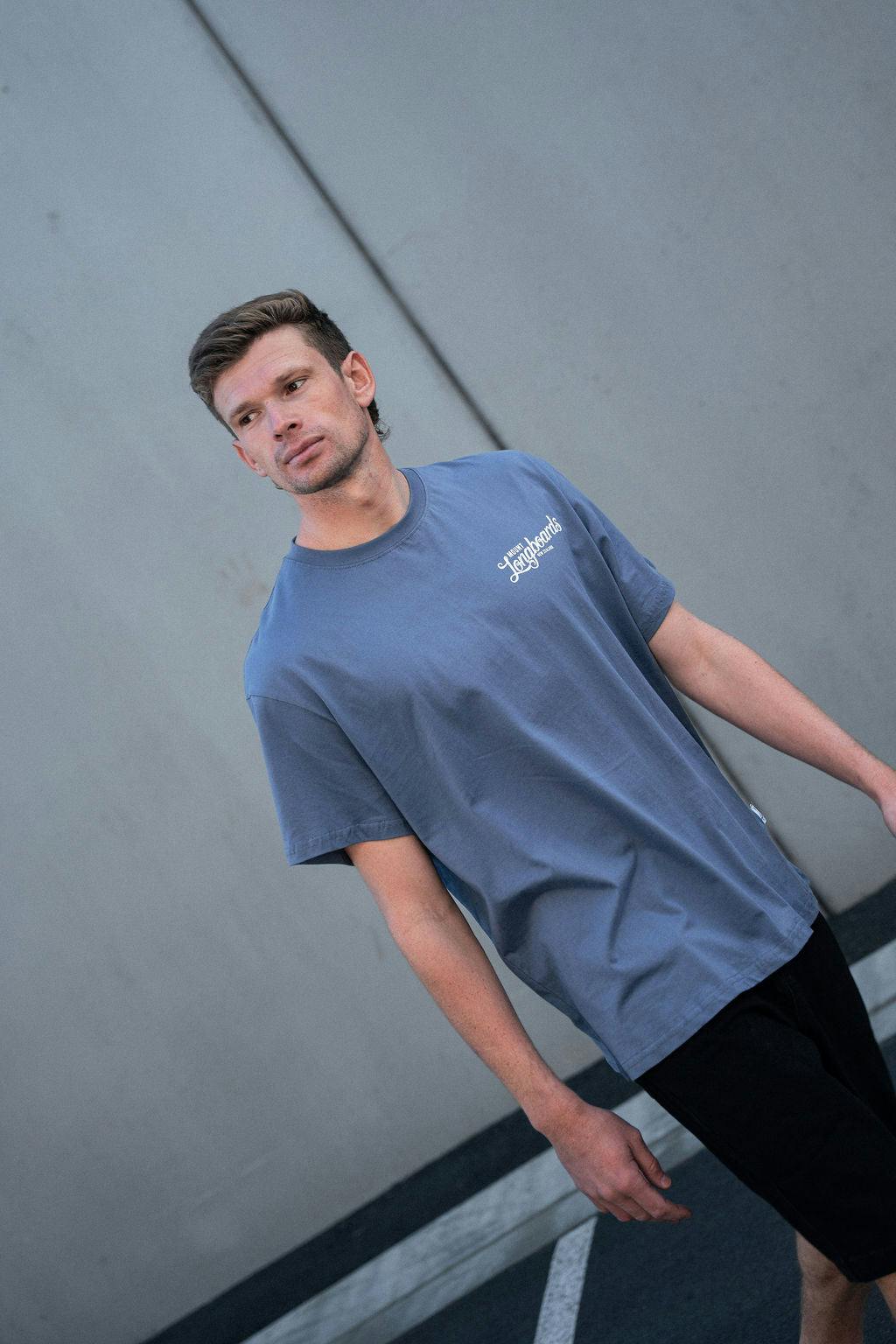 Mount Beach Party Tee - Denim