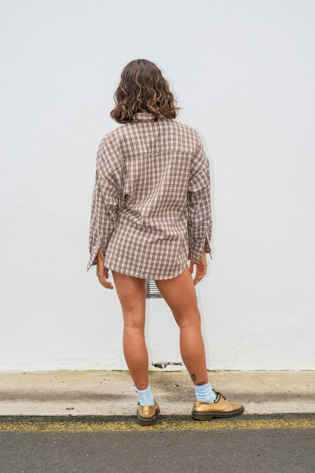 Flannel Shirt in Oat