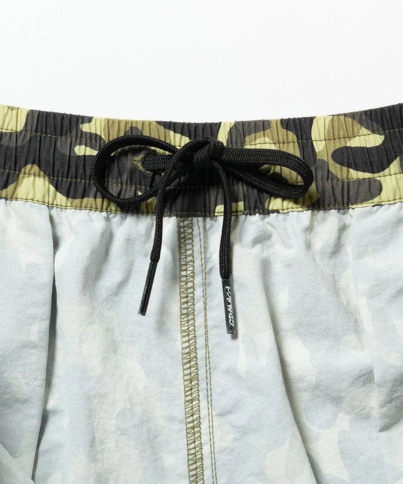 Gramicci Nylon Reef Short in Olive Camo