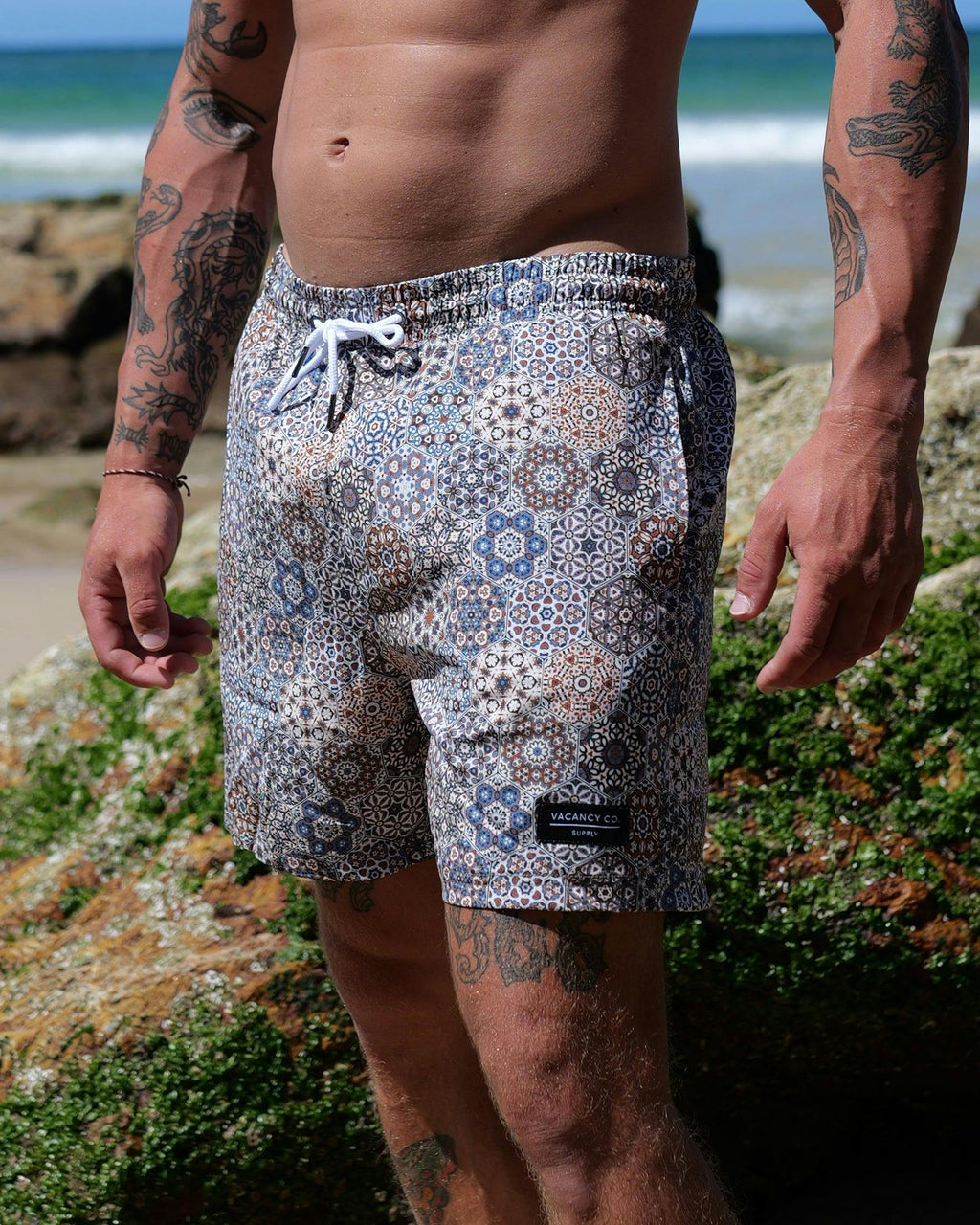 Kaleidoscope Swim Short