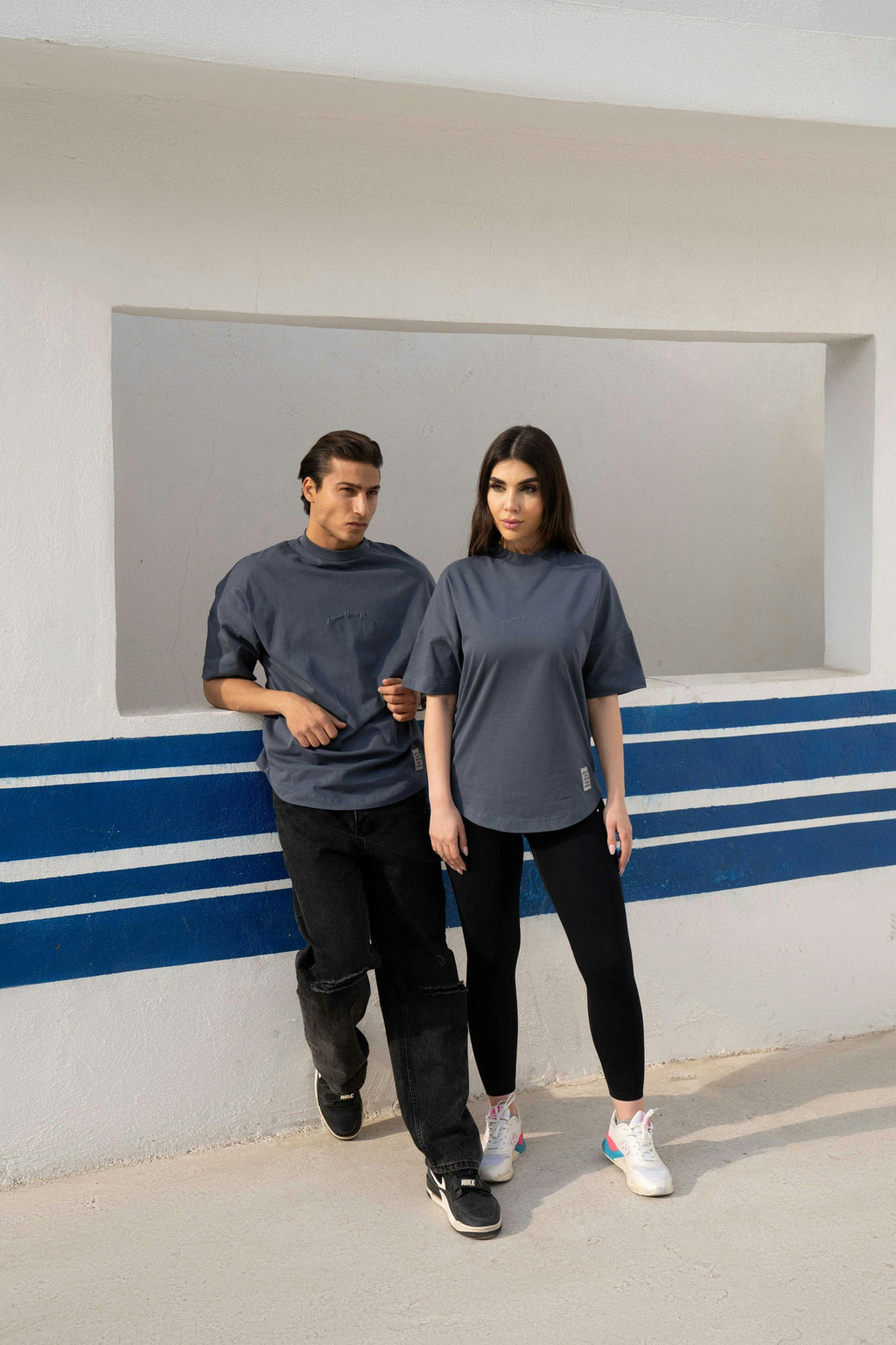 Clubman "CHROME" Tee - Blue
