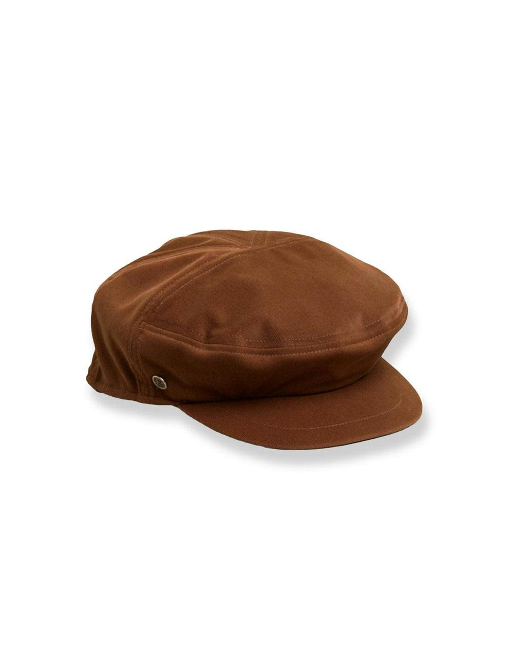 The Twist Paperboy Cap – Tan Velveteen