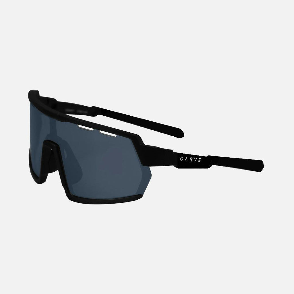 Legacy HD - Matte Black Rubber Frame, Grey Lens with Venting