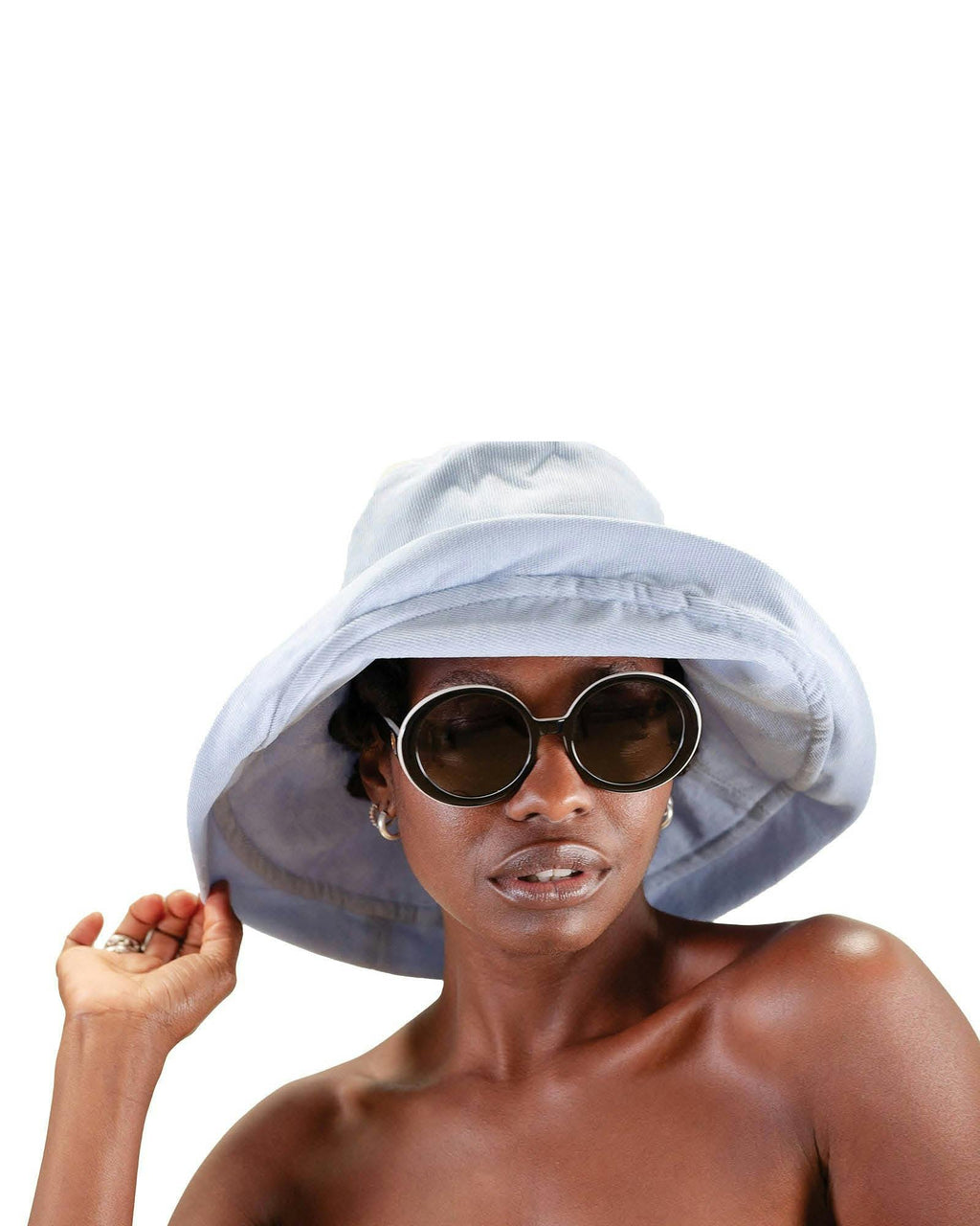 The Sunday – Light Blue Sun Hat