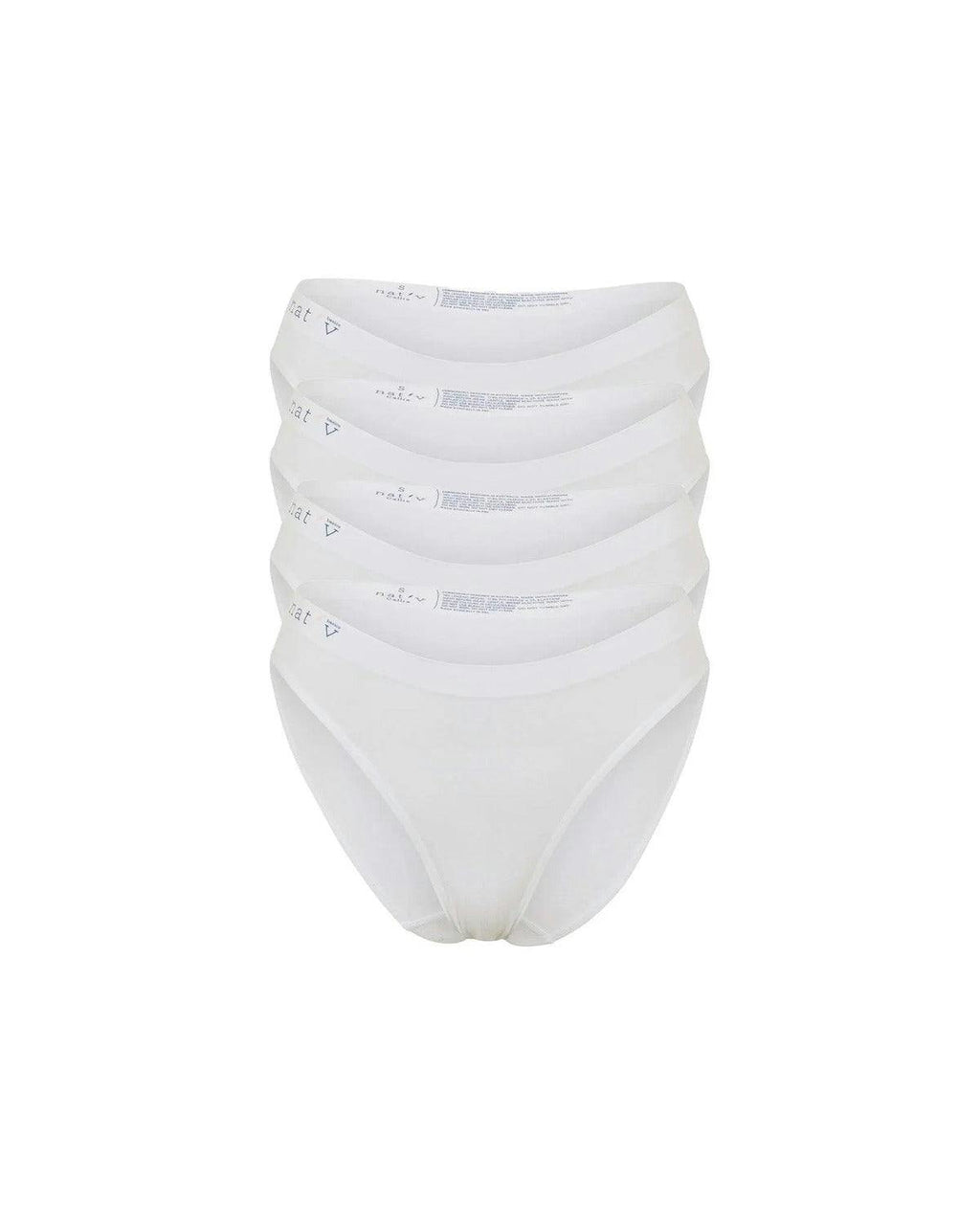 Callie Modal Bikini Brief Underwear 4 Pack - White