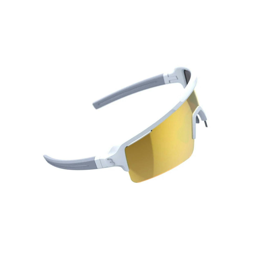 Fuse Sportglasses Matt White/Dark Grey Pc MLC Gold