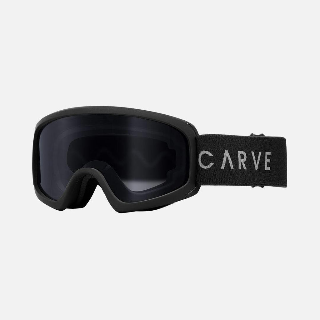 Shred S MTB Goggle - Matte Black Frame Grey Lens