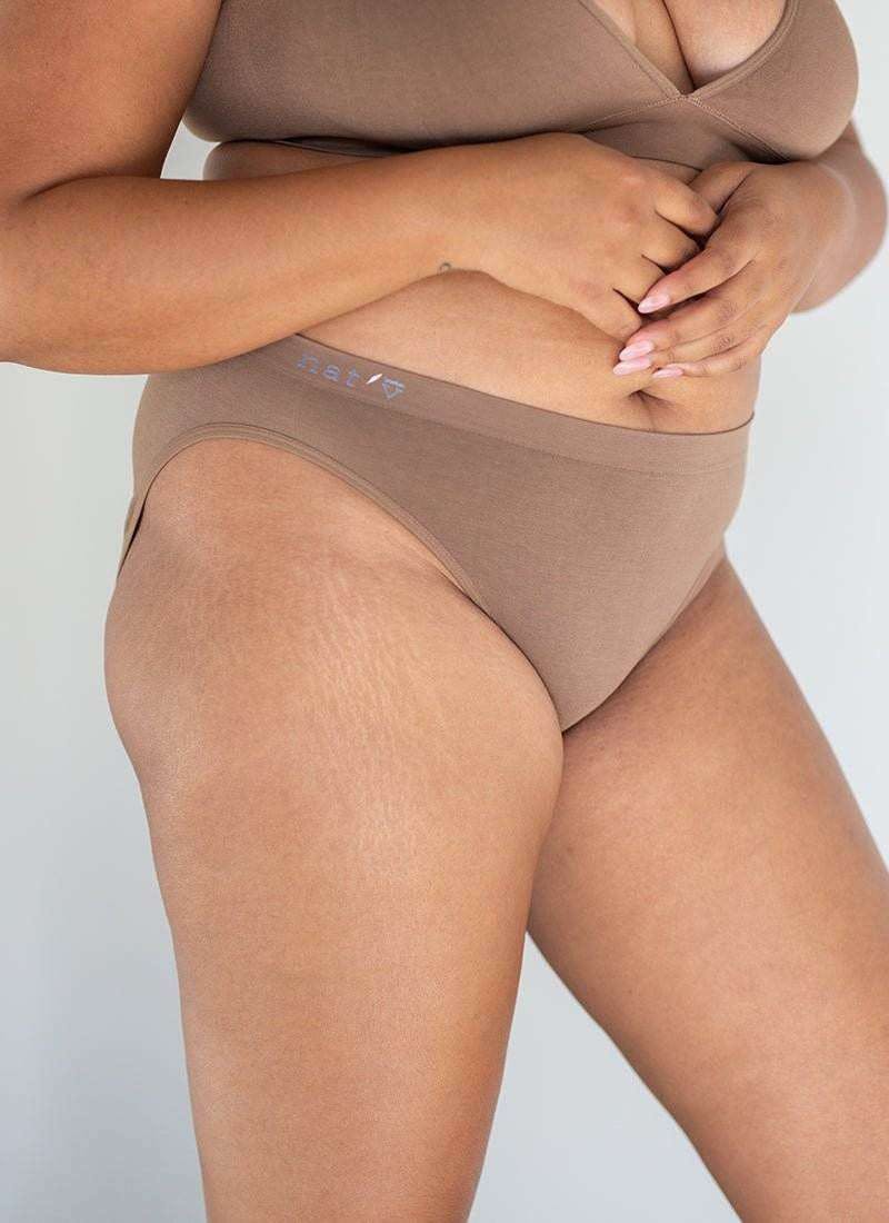 Callie Modal Bikini Brief Underwear - Bronze