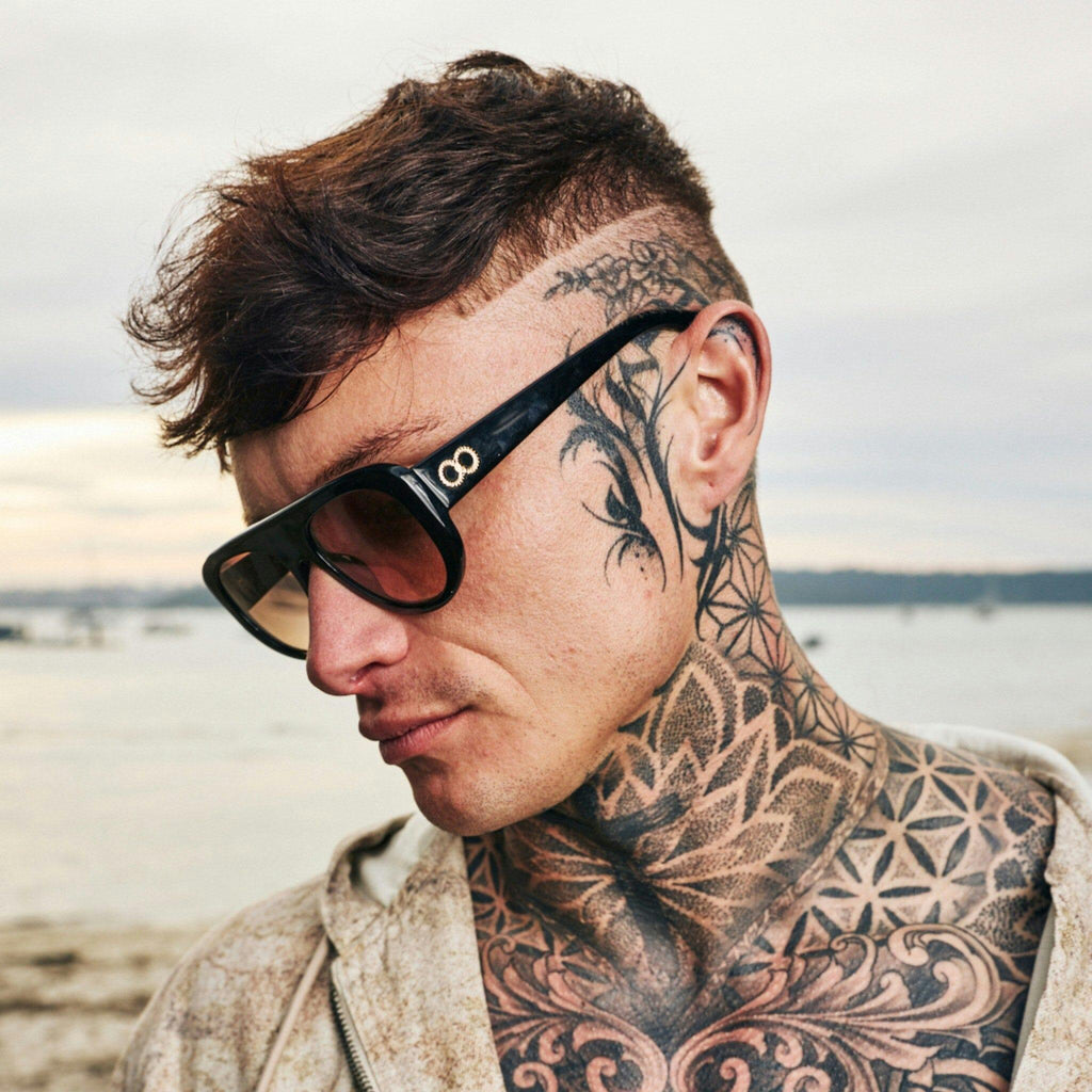 PHASE Gloss Black | Rose Gradient Bio Lens