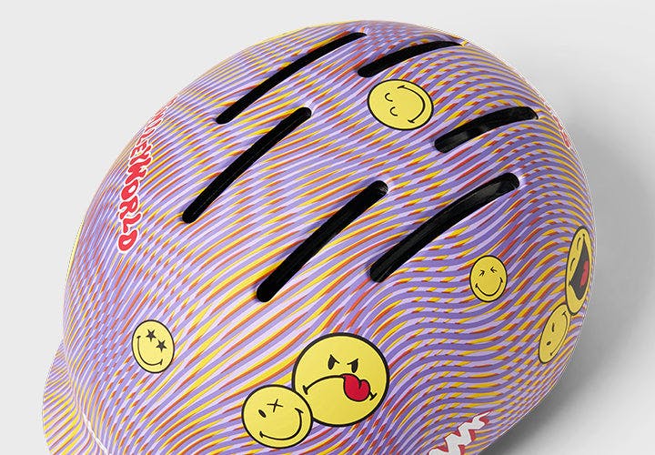 Thousand Next | SmileyWorld® Youth Helmet - Purple Haze