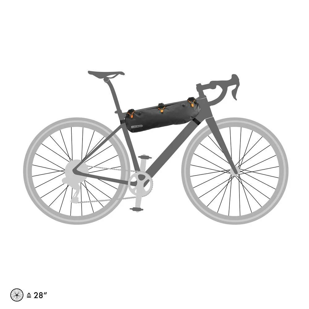 Frame-Pack RC Toptube Frame Bag Matt Black