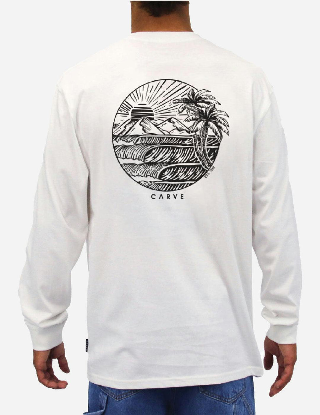 EVENTIDE - Men’s Long Sleeve Tee - White