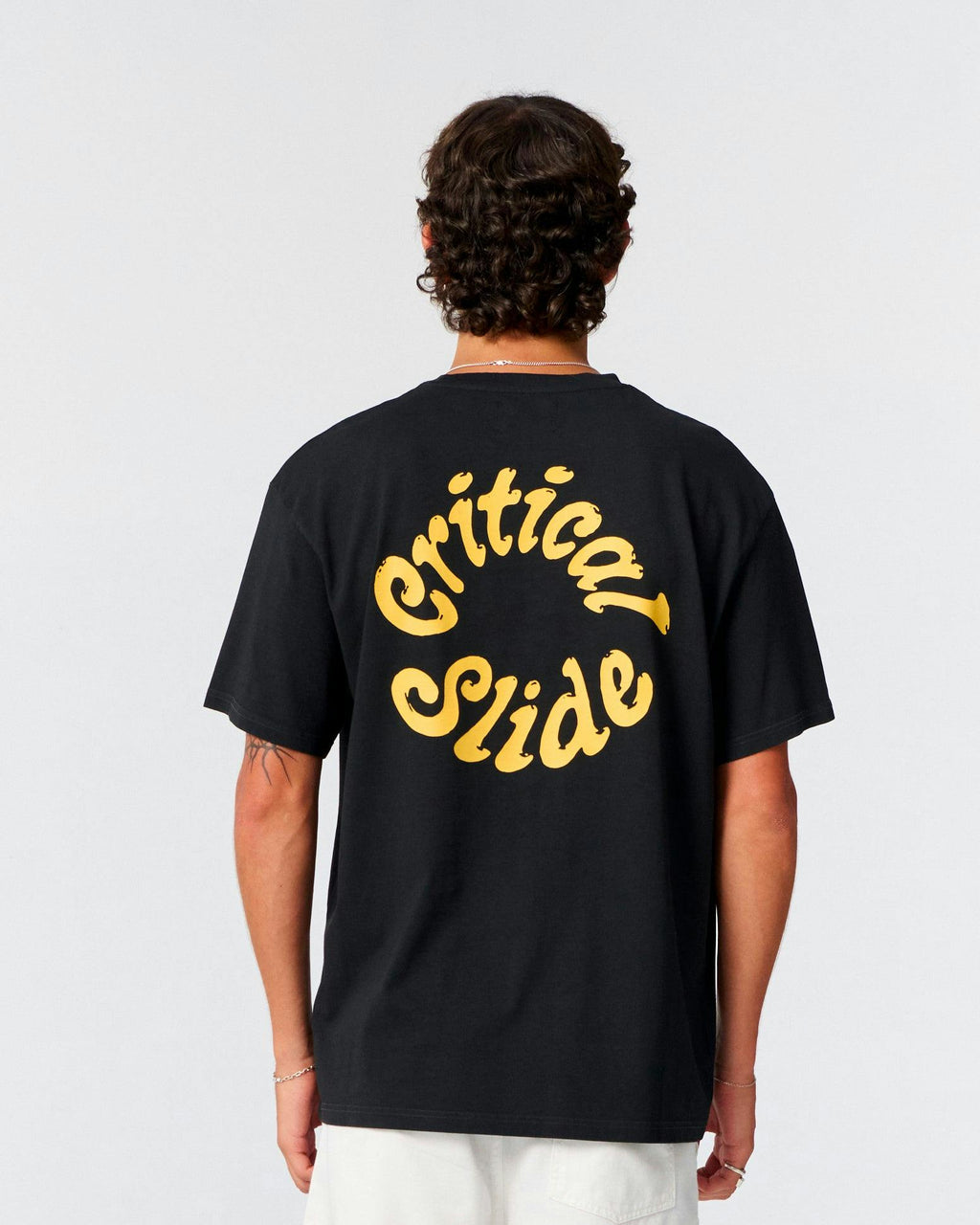 Critical Spiral Tee - Vintage Black