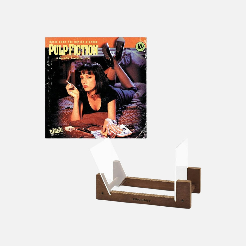 Various Artists Pulp Fiction - Vinyl Album & Crosley Record Storage Display Stand