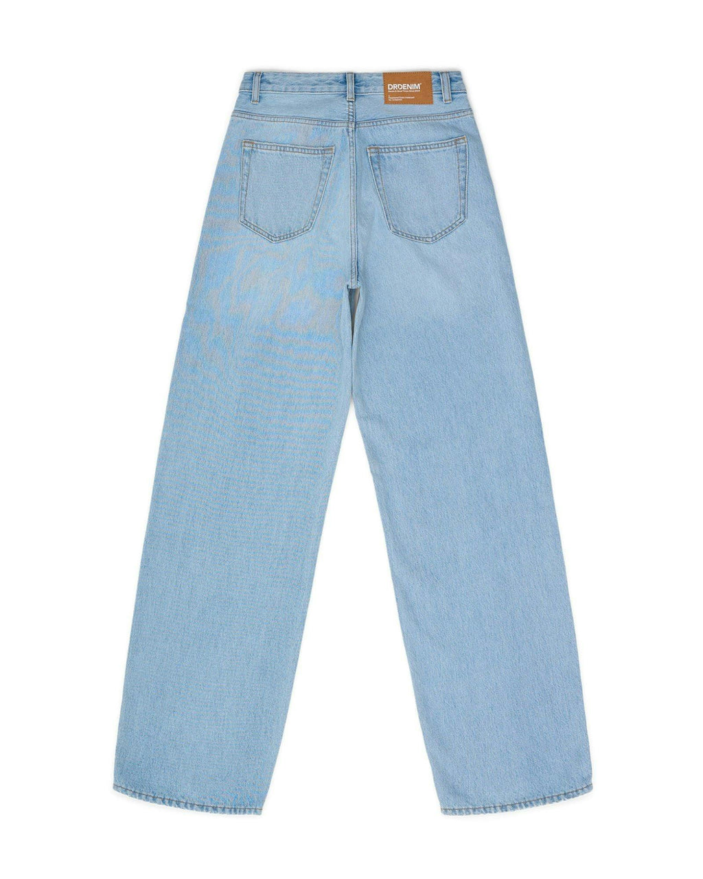 Donna High Relaxed Jeans - Stream Light Used