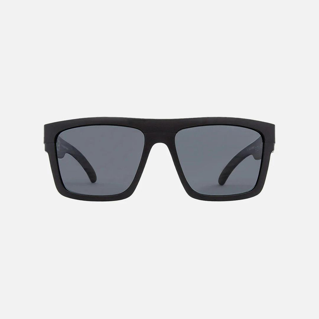Volley - Floating Matte Black Frame with Grey Injected Polarized Hydrophobic Lens