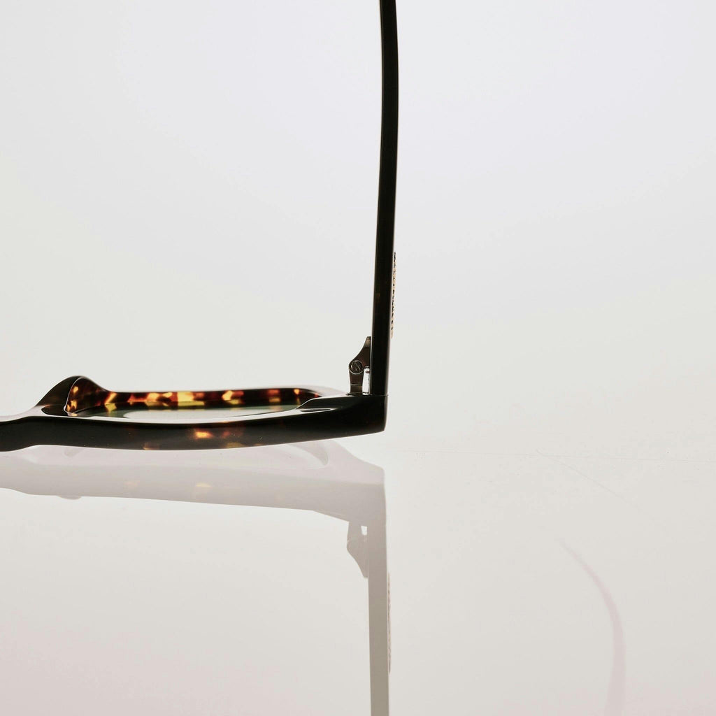 FOLSOM Gloss Havana Tort | Green Polarised Bio Lens