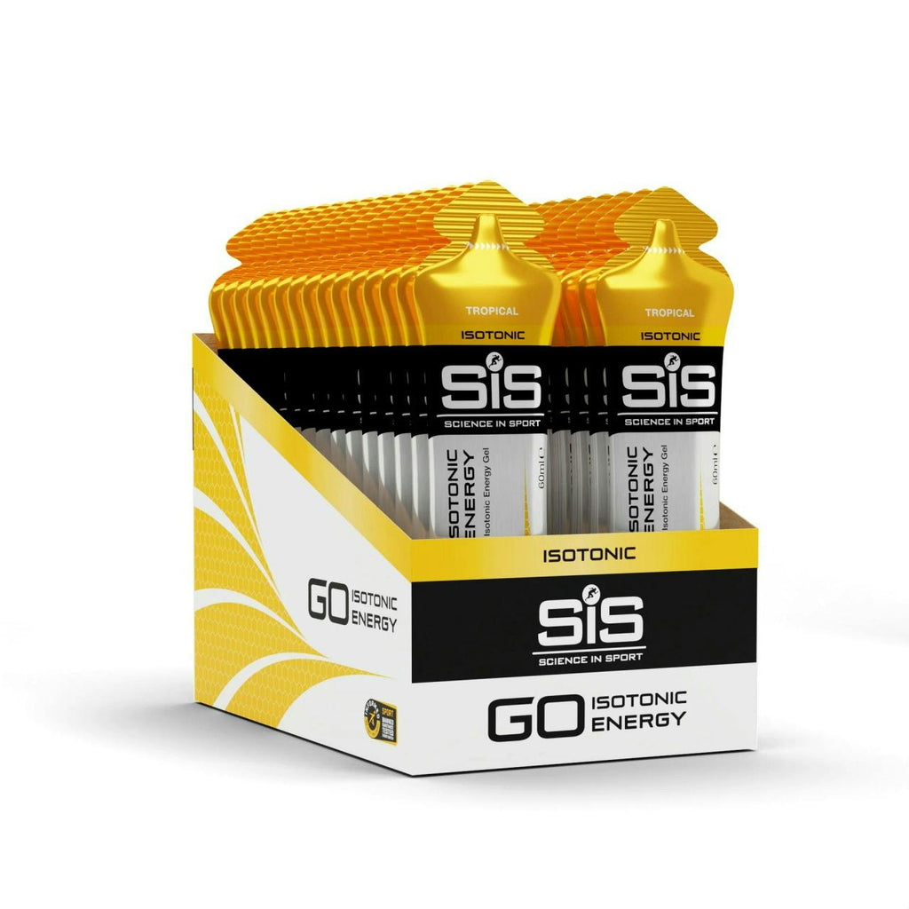 GO Plus Isotonic Energy Gels 60ml 30 Pack Tropical