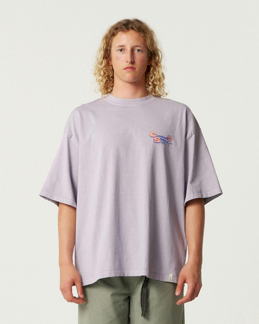 Power Tee - Washed Purple