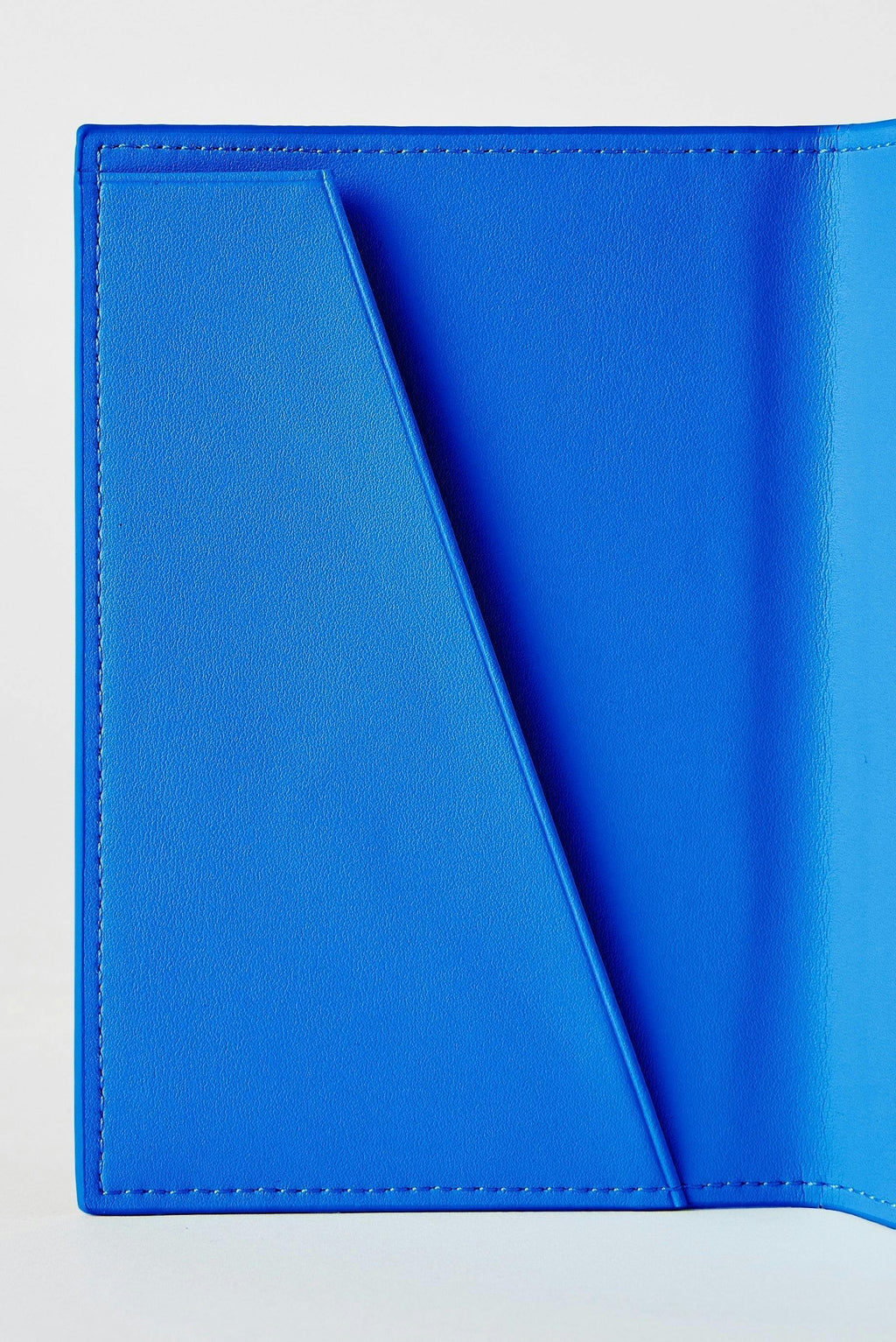 Leather Passport Holder | Cobalt