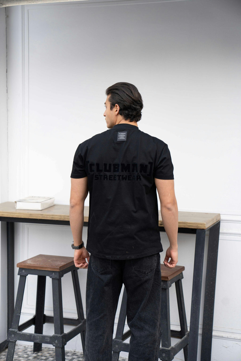 Clubman 'Phantom Black' T-shirt SS25