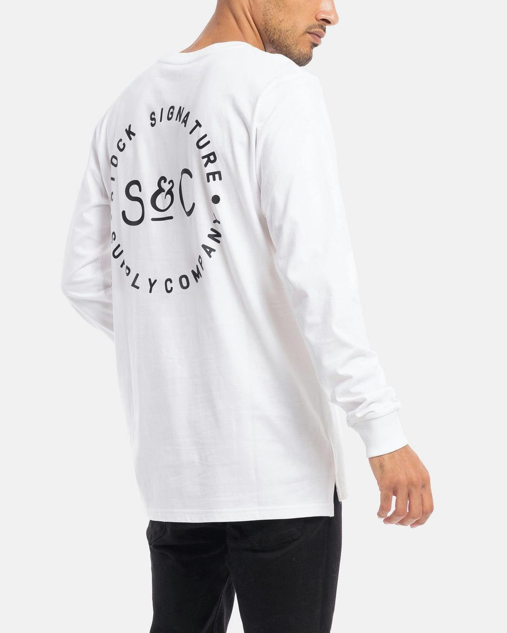 Stamped Signet Long Sleeve Tee