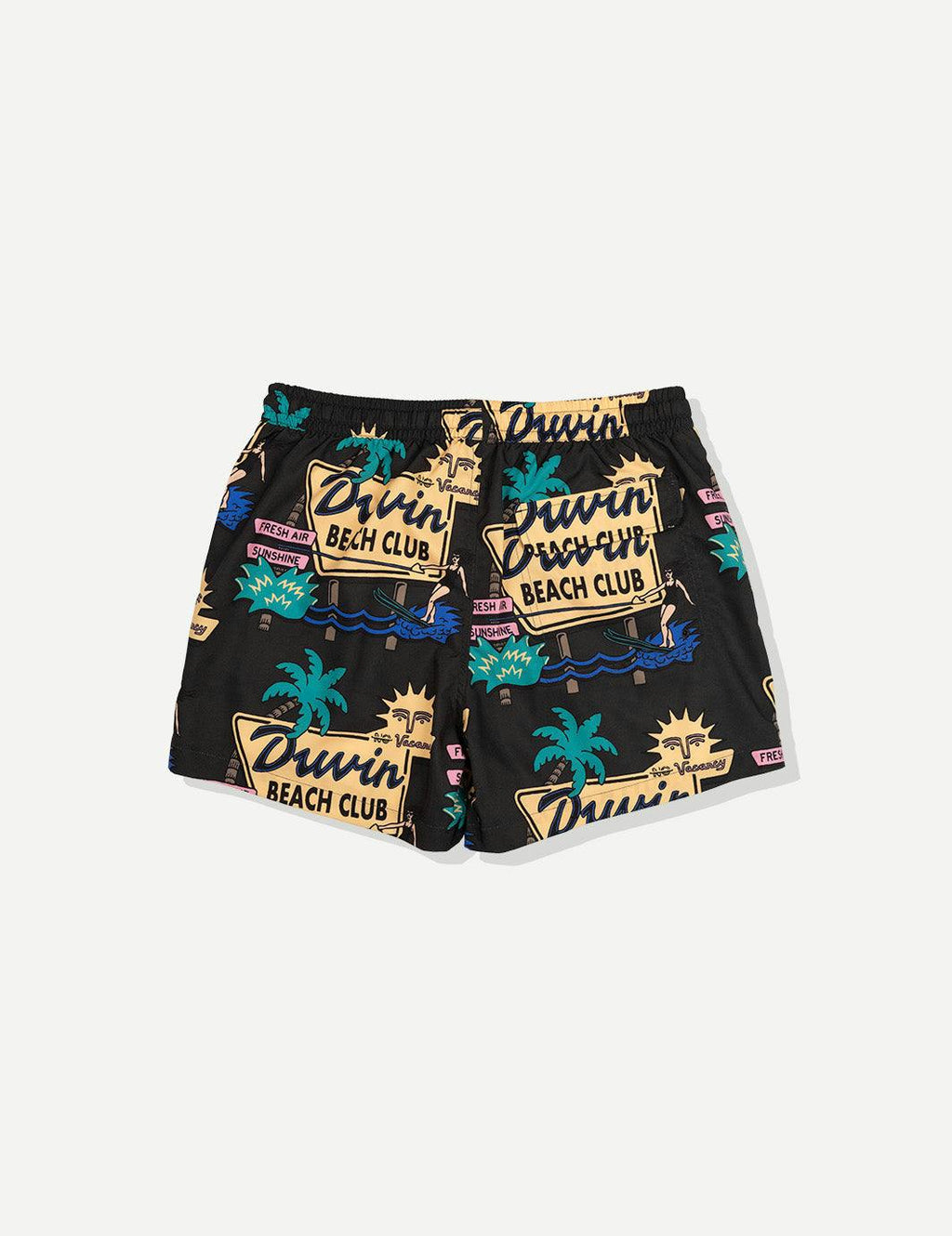 Fresh Air Swim Short - Black