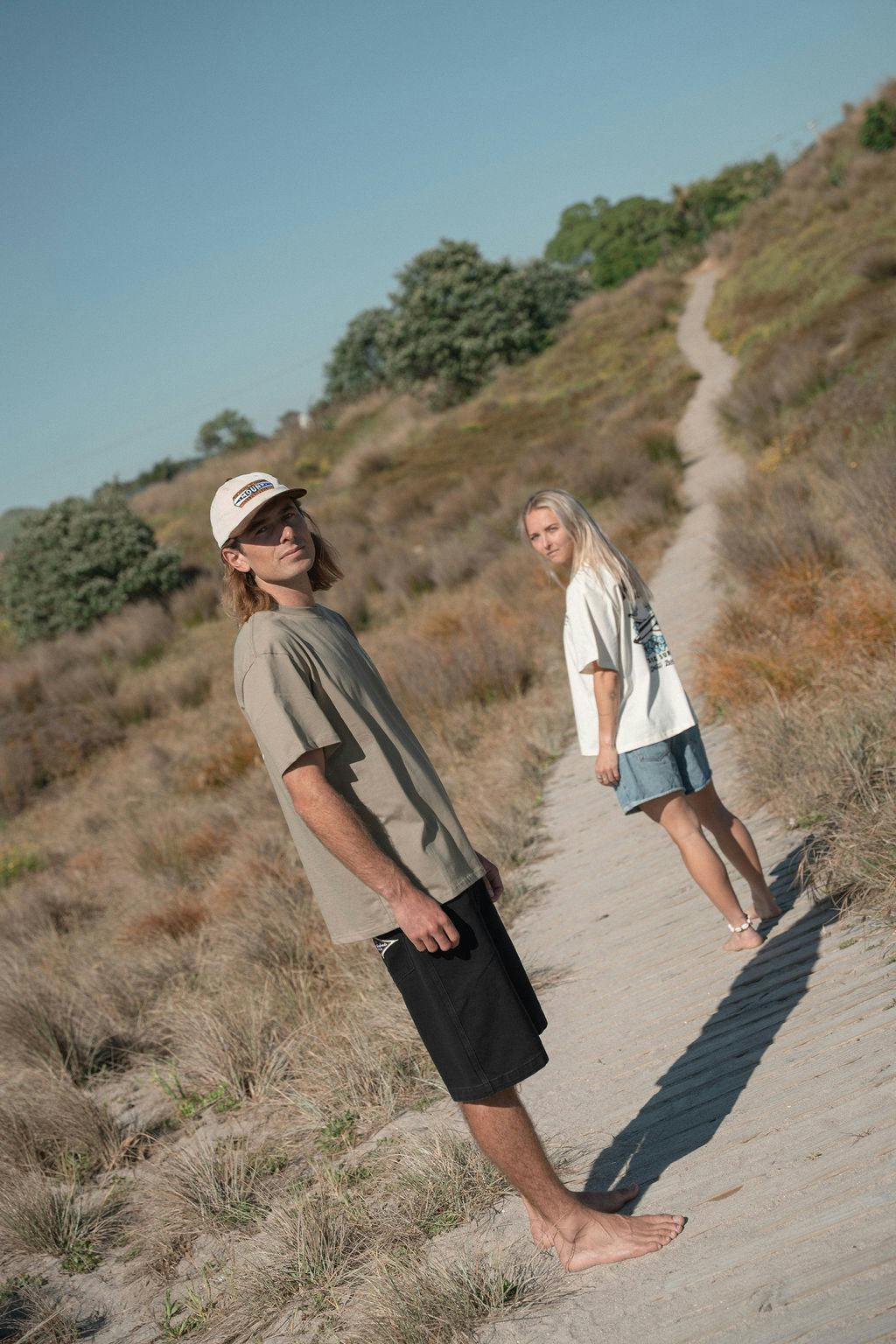 Mount Retro Tee - Khaki