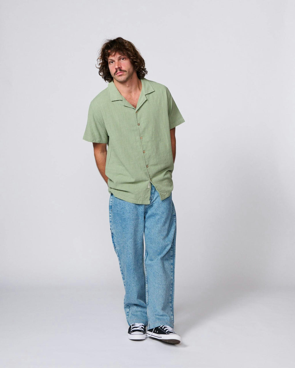 Ernie Resort Shirt - Seagrass