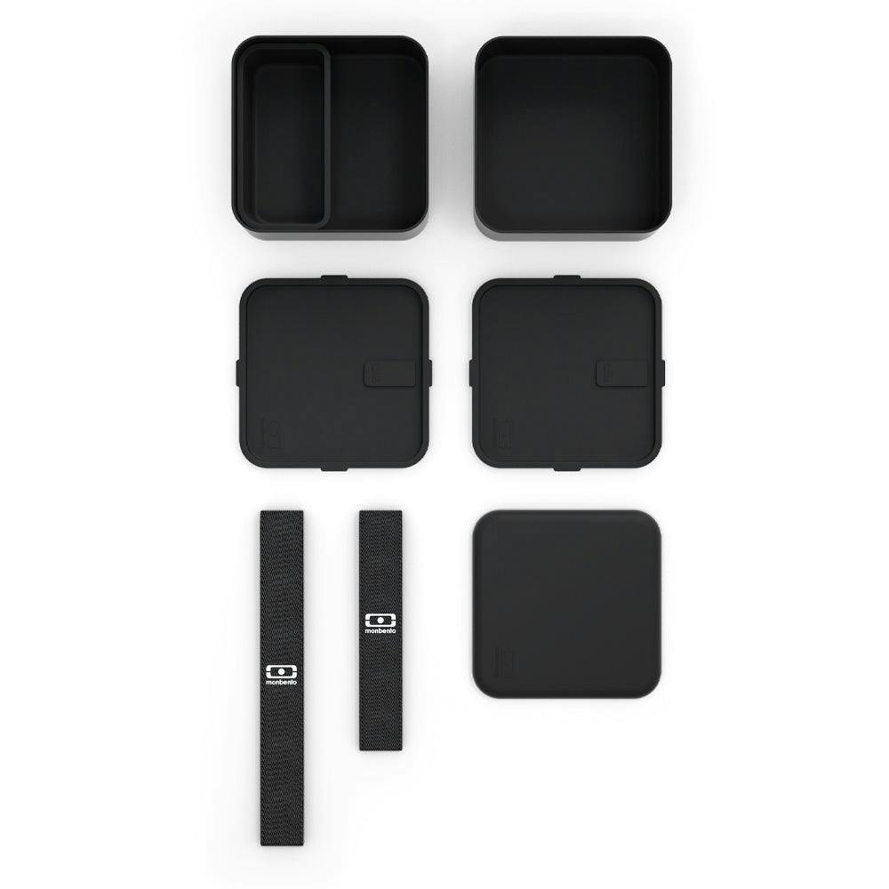 Monbento Mb Square Bento Box - Black Onyx