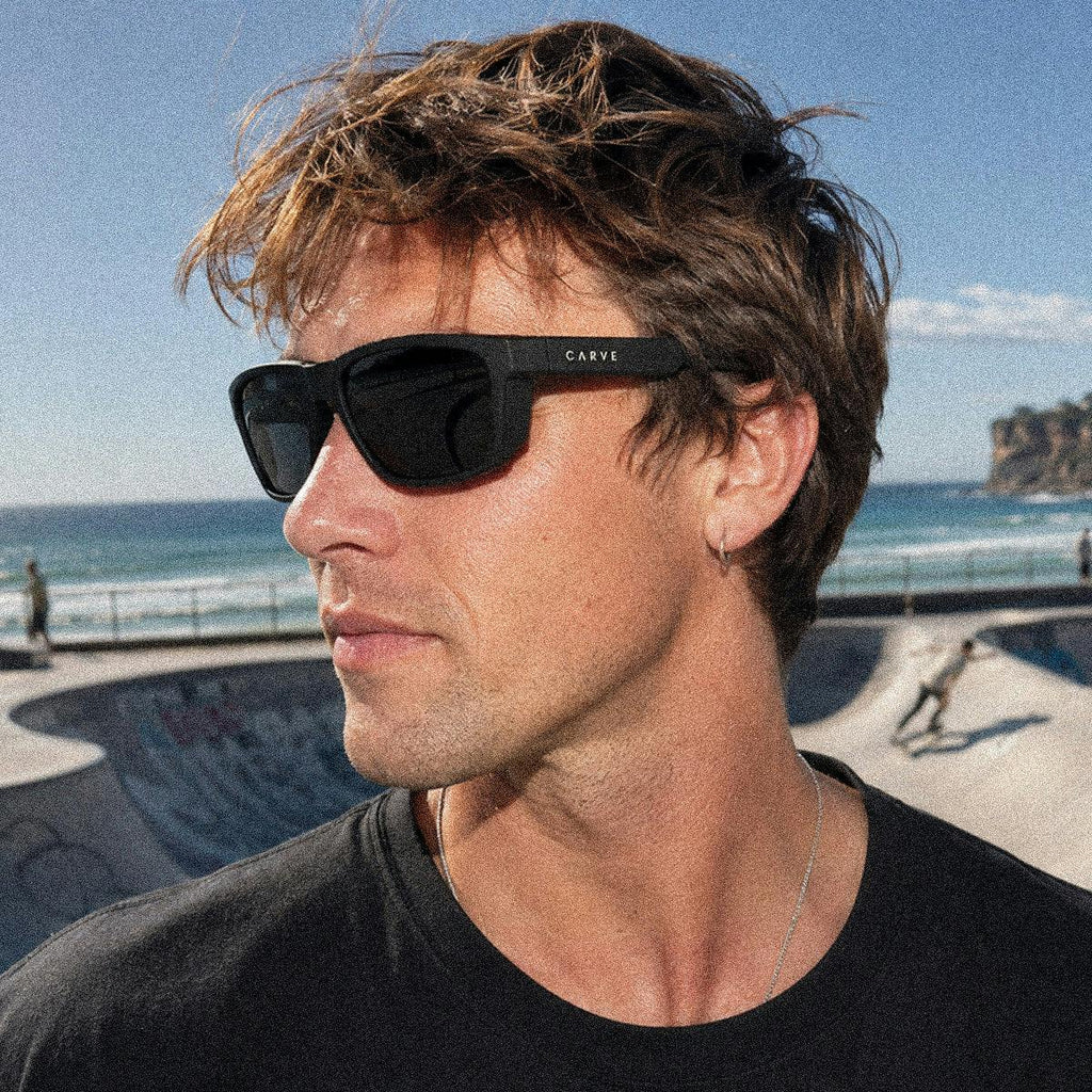 Altitude – Matte Black Frame with Grey Polarized Lens