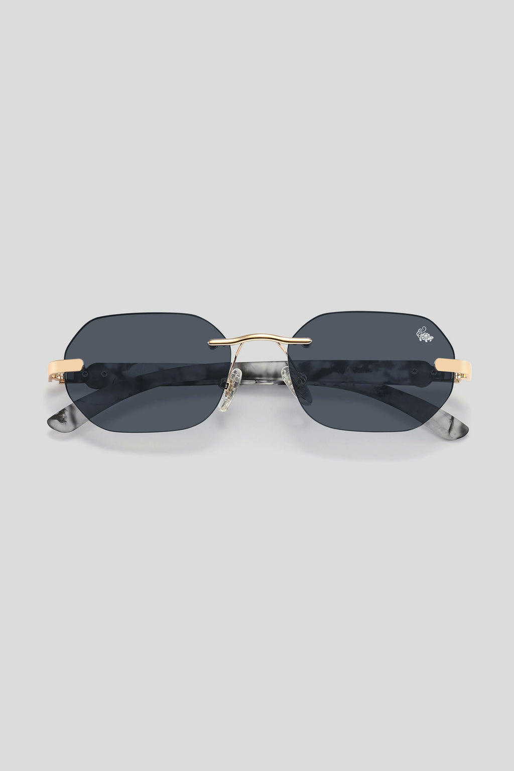 Willow White Marble | Black