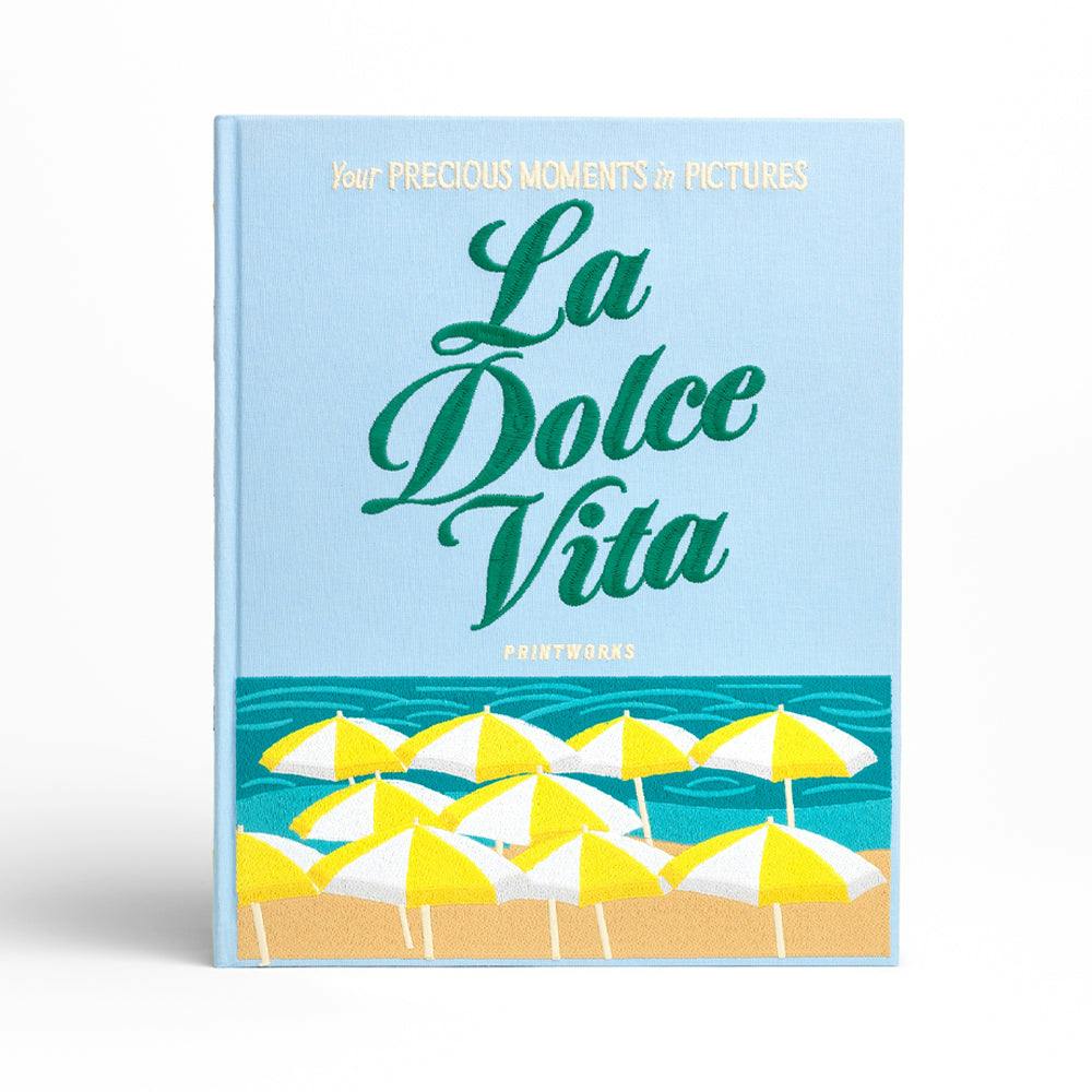 Printworks Embroidered Photo Album-Dolce Vita